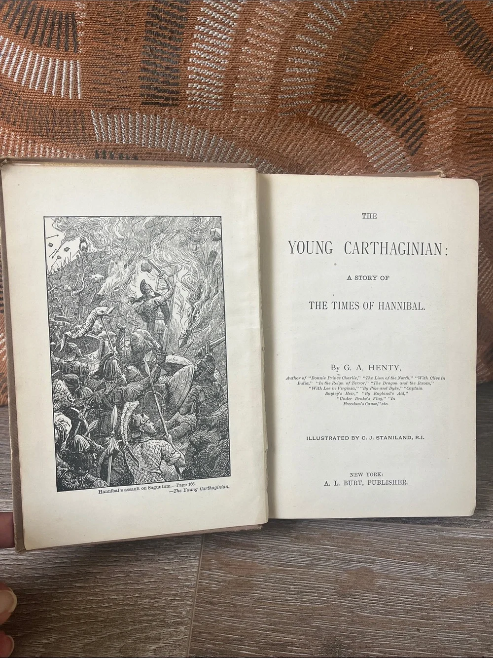 The Young Carthaginian Decorative Hardcover Book by G.A. Henty